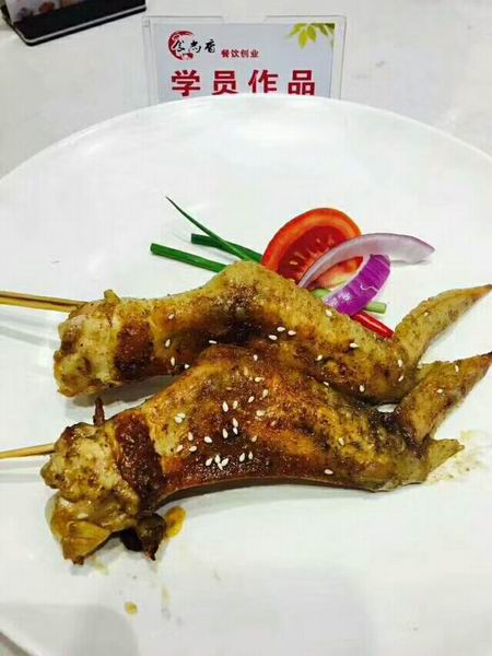 雞翅包飯學(xué)員培訓(xùn)過程圖